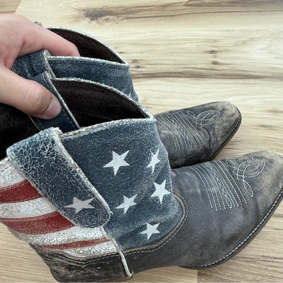Roper American Flag Pointed Toe Cowboy Boots - Picture 10 of 10